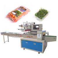 Machine d'emballage alimentaire automatique avec étiquetage et emballage sous film pour gâteaux, pains, bonbons et plus