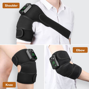 Wiederauf ladbare elektrische Vibrations heizung Ellbogen Schulter wickel polster Knie massage gerät mit Wärme - Product Image 3