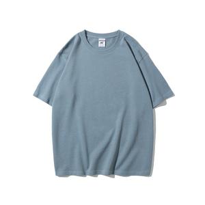 เสื้อยืดคอกลมแขนสั้นทรงโอเวอร์ไซส์สำหรับผู้ชาย ผ้าฝ้าย 100% น้ำหนัก 280 กรัม สีพื้น ทอแบบเจอร์ซีย์ สวมใส่สบาย - Product Image 4