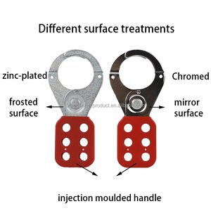 सुरक्षा समूह तालाबंदी Hasps Tagtout स्टील कुंडी 1.5 ''जबड़े व्यास - Product Image 4