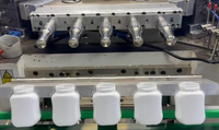 Máquina de Moldeo por Inyección y Soplado para Botellas Cuadradas de 200 g para Bebés, para Botellas de HDPE