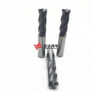 Fraise à queue en carbure monobloc plate/carrée à bout sphérique pour la fonte et les outils de coupe - Product Image 3