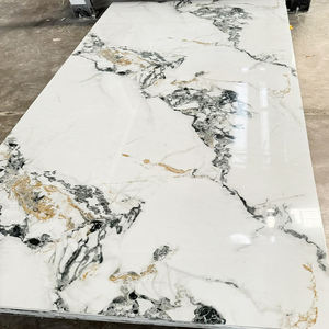 PVC UV foglio di marmo alta lucentezza impermeabile decorativo 4x8 pannello di parete per bagno doccia pareti della <span class=keywords><strong>cucina</strong></span> - Product Image 3