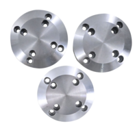 Mandrin 4 mors léger 4B-03A4 pour tour CNC, fixation puissante pour colonnes d'électrodes de nouvelle énergie, usinage en U, serrage haute vitesse