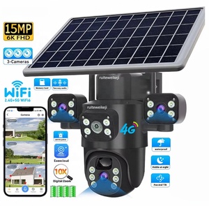 Eseecloud 15MP Dış Mekan Akıllı Ev Güvenlik Kamerası 4G LTE PTZ Çift Lensli İnsan Hareket Takibi IP67 Dahili Mikrofonlu SD Kartlı CMOS - Product Image 4