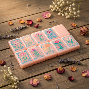 Offre Spéciale – Magnifique Ensemble de Mahjong Américain en Acrylique à Couche Unique, Édition Mini Portable, Tuiles <span class=keywords><strong>Joker</strong></span> de Qualité Professionnelle - Product Image 6