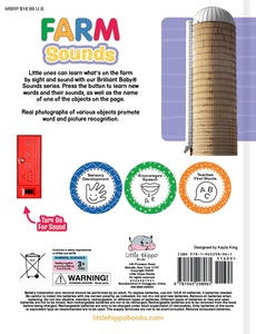Brillantes mélodies de la <span class=keywords><strong>ferme</strong></span> pour bébés |   Livres sonores éducatifs sur la <span class=keywords><strong>ferme</strong></span> pour enfants d'âge préscolaire - Product Image 6