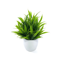 SAISON classique mode bureau Simulation plante verte Mini Pot décoration ensemble créatif Simple décoration salon bureau