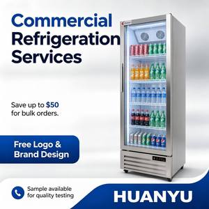 Réfrigérateur commercial vertical à porte vitrée simple pour boissons <span class=keywords><strong>Coca</strong></span>-<span class=keywords><strong>Cola</strong></span>, congélateur et vitrine réfrigérée - Product Image 2
