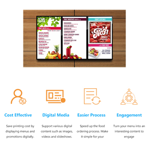 Customization Outdoor Restaturant Commercial Equipment Digital Signage Drive Thru System Lcd <strong>Display</strong> Screen - Product Image 4