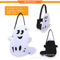 Sac en tissu pour bonbons d'Halloween, sac cadeau, sac de fête à thème citrouille, araignée, chauve-souris, fantôme, sorcière