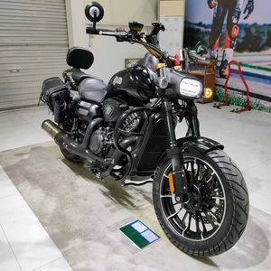 Moto à essence rétro classique de seconde main 250cc Chopper Moto de sport Vitesse maximale 80 km/h <span class=keywords><strong>Cyclomoteur</strong></span> puissant sur route - Product Image 1