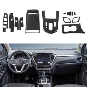 WZXDAUTO Carbon Fiber Car <b>Interior</b> Decal Sticker Trim New Cars Decoration <b>Accessories</b> for DMAX 2020 2021 - Product Image 2