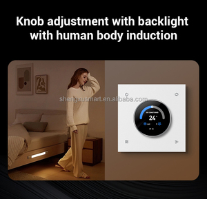 Termostato Inteligente Tuya para Aire Acondicionado, Controlador de Temperatura con Perilla, 240V, Calefacción por Suelo Radiante, Termostato Inteligente para Hogar Inteligente - Product Image 3