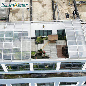 Couvercles de <span class=keywords><strong>piscine</strong></span> durs rétractables en polycarbonate aluminium personnalisés pour les piscines creusées que vous pouvez marcher sur les abris de <span class=keywords><strong>piscine</strong></span> - Product Image 6