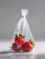 Sachet d'eau en plastique HDPE plat à ouverture supérieure, personnalisé, de qualité alimentaire, petit format, jetable, pour le marché africain (vente en gros)