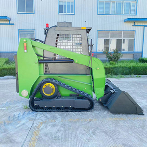 Durable <b>Small</b> Sliding Loaders One Machine with Crawler Skid Steer Mini <b>Wheel</b> Core Components Engine and Pump for Construction - Product Image 6