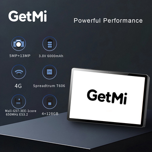 GetMi Plus 95 Android 14 8GB + 128GB Soporte TF Hasta 512GB 3,5mm Jack 6000mAh Tablet PC - Product Image 2