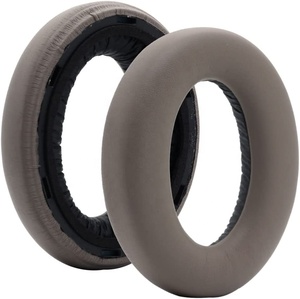 อะไหล่แผ่นรองหูสำหรับ Momentum4หูฟัง <span class=keywords><strong>Sennheiser</strong></span> โมเมนตัม4หูฟังแผ่นรองหูโฟมเมมโมรี่โฟมหนังโปรตีน - Product Image 4