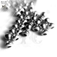 20 ans d'expérience fabricant fournit des perles d'haltères en tungstène en forme d'yeux colorés pour accessoires de pêche en plein air