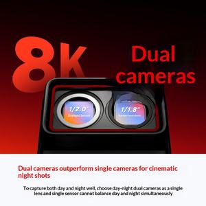 สำหรับกล้องติดรถยนต์ Sj30 แบบกล้องคู่ 8k Ultra Night Shooting หน้าจอ 2.51 นิ้ว มุมกว้าง 140 องศา กันน้ำได้ลึกถึง 30 เมตร กล้องสำหรับกีฬา - Product Image 1