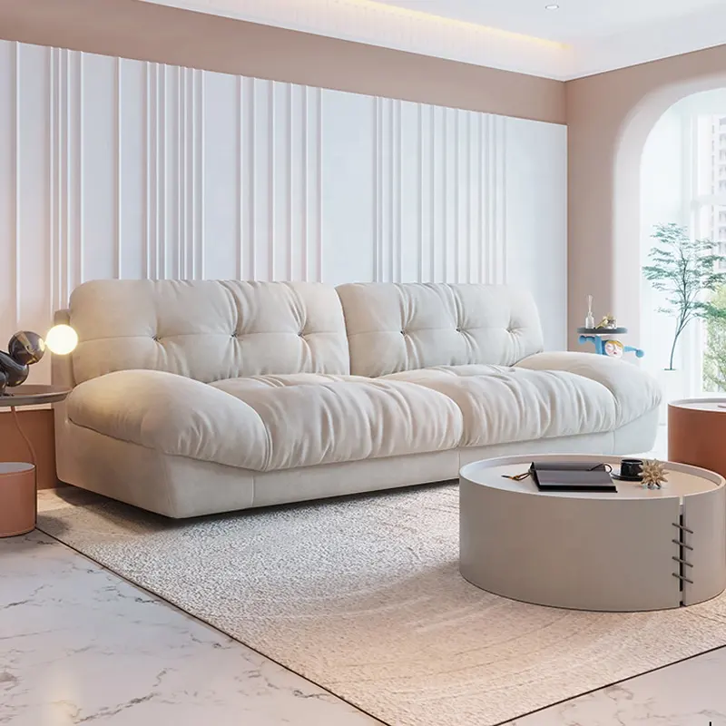 Italia moderno de lujo muebles de salón de cuero sala de estar sofá de diseño sofás de lujo de sala de estar de cuero de lujo italiano