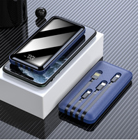 Xiaomi — chargeur intelligent de batterie d'alimentation, 10000mah, plein écran, miroir, Portable, Power Bank