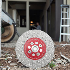 Çift taraflı vakum kaynaklı elmas kesim taşlama diski M14 iplik seramik porselen granit mermer açı öğütücü testere bıçağı - Product Image 1