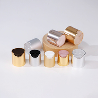 Bouchon à vis en aluminium OEM personnalisé 20/410 24/410 28/410 Anodisé Or Argent Or Rose Emballage Cosmétique