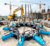 Machine de découpe de têtes de pieux en béton à forte pression avec une pression de 31,5 MPa pour la construction de quais portuaires