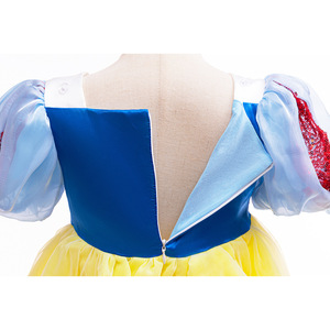 Nuovo <span class=keywords><strong>Costume</strong></span> <span class=keywords><strong>da</strong></span> principessa bianco come la neve per bambini e ragazze veste <span class=keywords><strong>da</strong></span> sera per festa di compleanno Cosplay di Halloween abito bianco neve - Product Image 5