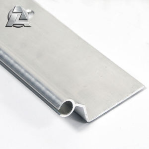Outdoor eloxierte extrudierte Alu Aluminium legierung Markise Segel Gleis Profil Keder Schiene - Product Image 2