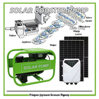 Pompe d'irrigation solaire de surface haute pression 4 CV 3000W avec moteur CC pour puits, personnalisable en usine OEM