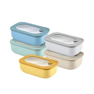 Caja de Almacenamiento Calentable - Contenedor Rectangular Cerrado - Apto para Usar en Refrigeradores y Hornos de <span class=keywords><strong>Microondas</strong></span> - <span class=keywords><strong>Medidas</strong></span> - Product Image 3