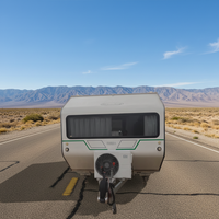 Factory Aluminum Alloy Tank Design Dual Axle RVs Campers Luxury Camping Caravan <strong>Travel</strong> <strong>Trailers</strong> with Kitchen and Bathroom