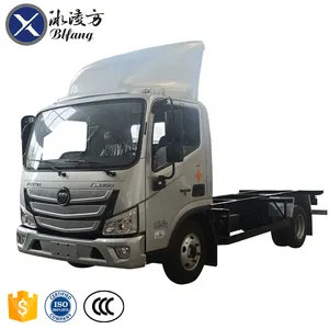 Customized Carriage Left Right Cab Foton 160HP 5T 4x2 Euro 2 3 4 5 6 Light truck box body Lorry Chassis close Van Cargo Truck