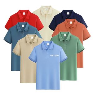 Polos de Hombre Tallas Grandes, Ropa Casual de Alta Calidad, Polos de Golf Lisos con Solapa, Camisetas Polo con Logotipo Personalizado Bordado, Ropa para Hombre - Product Image 4