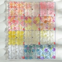 Pétales d'hortensia artificiels gaufrés style forêt, fleurs en tissu pour DIY, accessoires pour cheveux, vêtements, chaussures, chapeaux, appliques florales, décoration murale