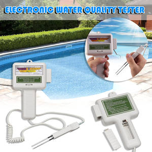 Testeur de qualité de l'eau pour le chlore résiduel (<span class=keywords><strong>Cl2</strong></span>) – Équipement métallique 2-en-1 pour <span class=keywords><strong>aquarium</strong></span> et piscine – Outil de nettoyage écologique - Product Image 5