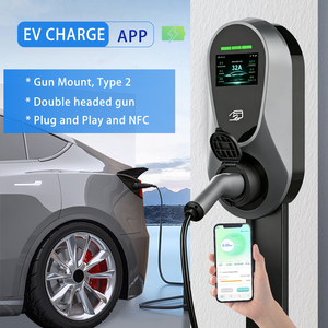 Chargeur EV OCPP mural ou au sol, unité unique sans câble pour stationnement de flotte, approvisionnement en gros pour concessionnaires - Product Image 5