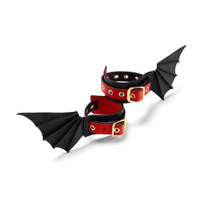 Секс-игрушка для взрослых, связывание, инструмент для обучения рабов, кожаные наручники, металлический воротник - Product Image 4