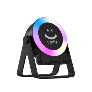 Enceintes sans fil économiques 5W LED RGB avec haut-parleur de basses, mini support pour téléphone <span class=keywords><strong>portable</strong></span> et ordinateur - Product Image 5