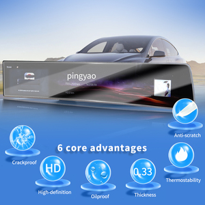 Protector de Pantalla para Auto, Película de Vidrio Templado para 26 <span class=keywords><strong>Lincoln</strong></span> Navigator, Carplay, Multimedia, Video, Accesorios para Vehículos, Venta al Por Mayor - Product Image 1