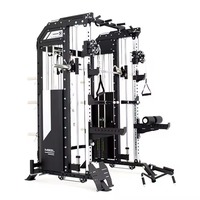 Ensemble d'équipements d'entraînement multifonctionnels intégrés pour la musculation à domicile, machine Smith, prix bas, nouvelle fabrication