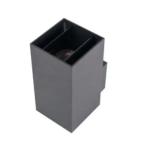 Wholesale white black waterproof garden outside corner ip65 large outdoor led square wall light fixtures