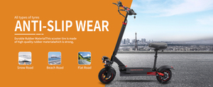 Scooter Plegable Freeboy 48V de Buena Calidad en Oferta, Doble Suspensión Todoterreno con Asiento Extraíble para Adultos, Scooter J01 - Product Image 2