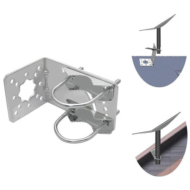 Wall Pipe Mount for Starlink Gen 2 Gen 3 V2 Dish Bracket Antenna Wall Satellite Mount Mounting Bracket