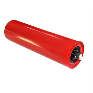 Rouleaux de guidage industriels en acier personnalisables de 219 mm de diamètre pour systèmes de convoyeurs de machines minières - Résistants au feu, garantie 1 an - Product Image 5