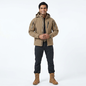 Veste Softshell Imperméable Homme 2026 Respirante Séchage Rapide Tissu Décontracté Motif Imprimé Grande Taille Unisexe Fermeture Éclair Vente en Gros - Product Image 1