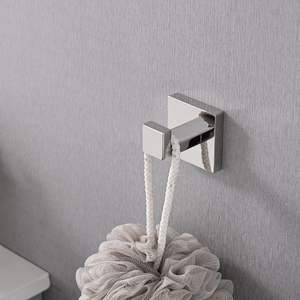 Juego de Accesorios de Baño de Lujo DB, Acero Inoxidable con Acabado Cepillado, Moderno Juego de Toallero de Pared para Hoteles - Product Image 2